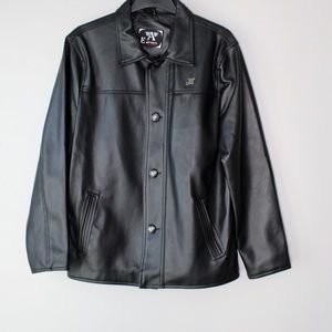 Armani Emporio Collezione leather jacket